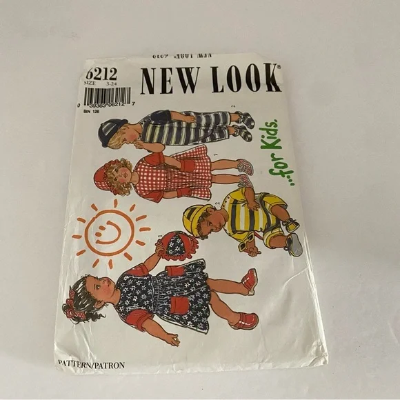 Vintage kids pattern dress shorts shirt - Picture 2 of 4